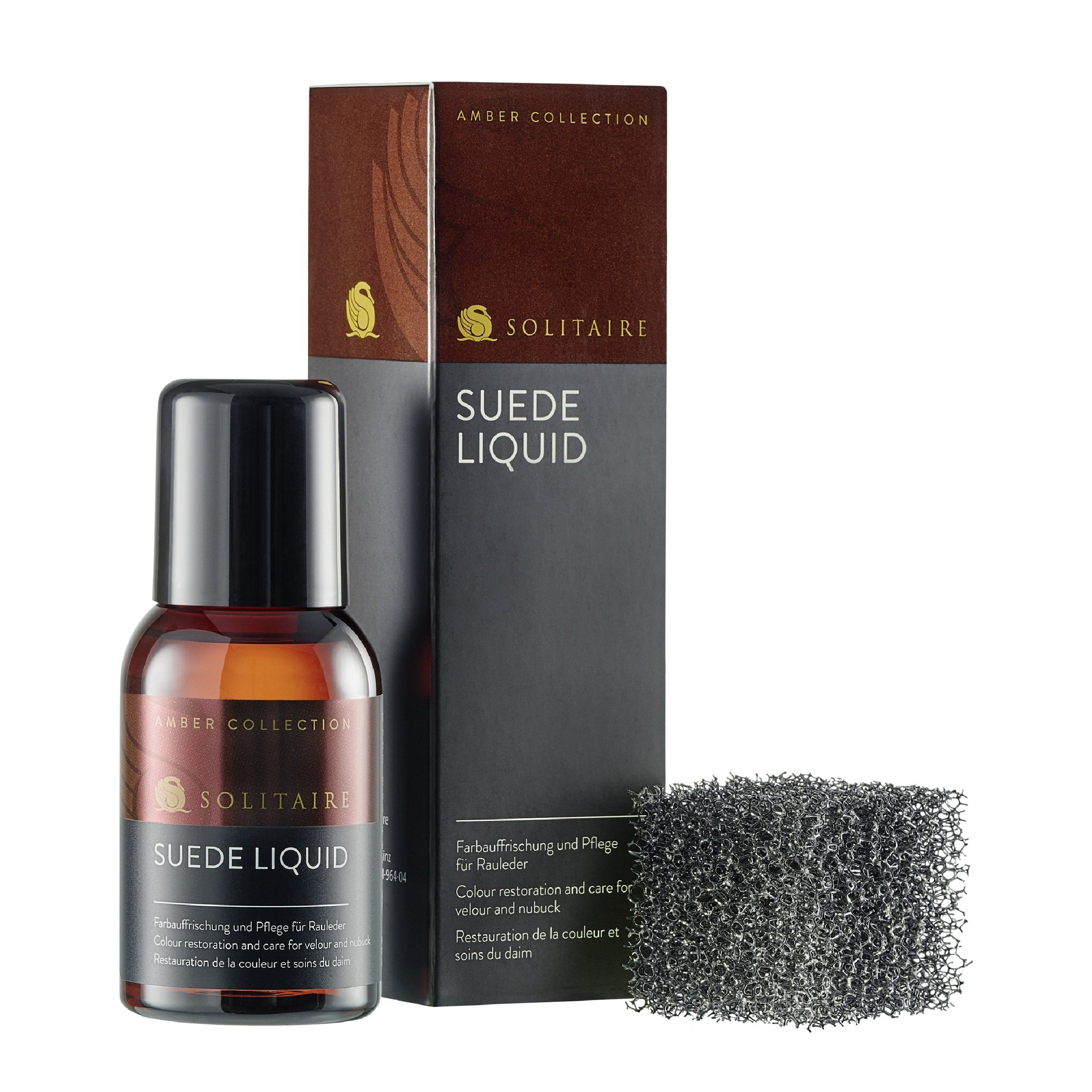 Premium Amber Collection - Suede Liquid Set Lederpflege