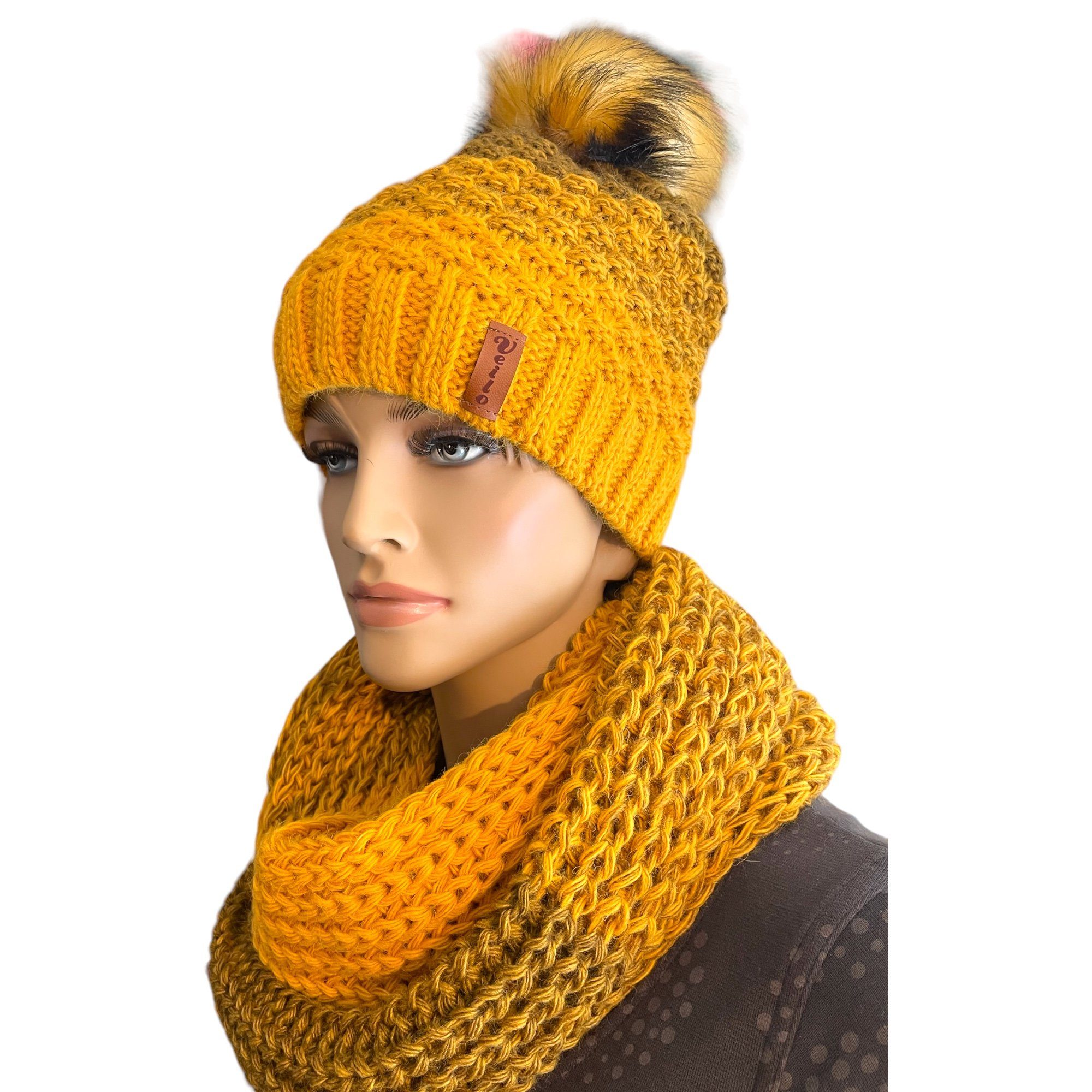 Taschen4life Bommelmütze Damen Mütze & Schal günstig online kaufen