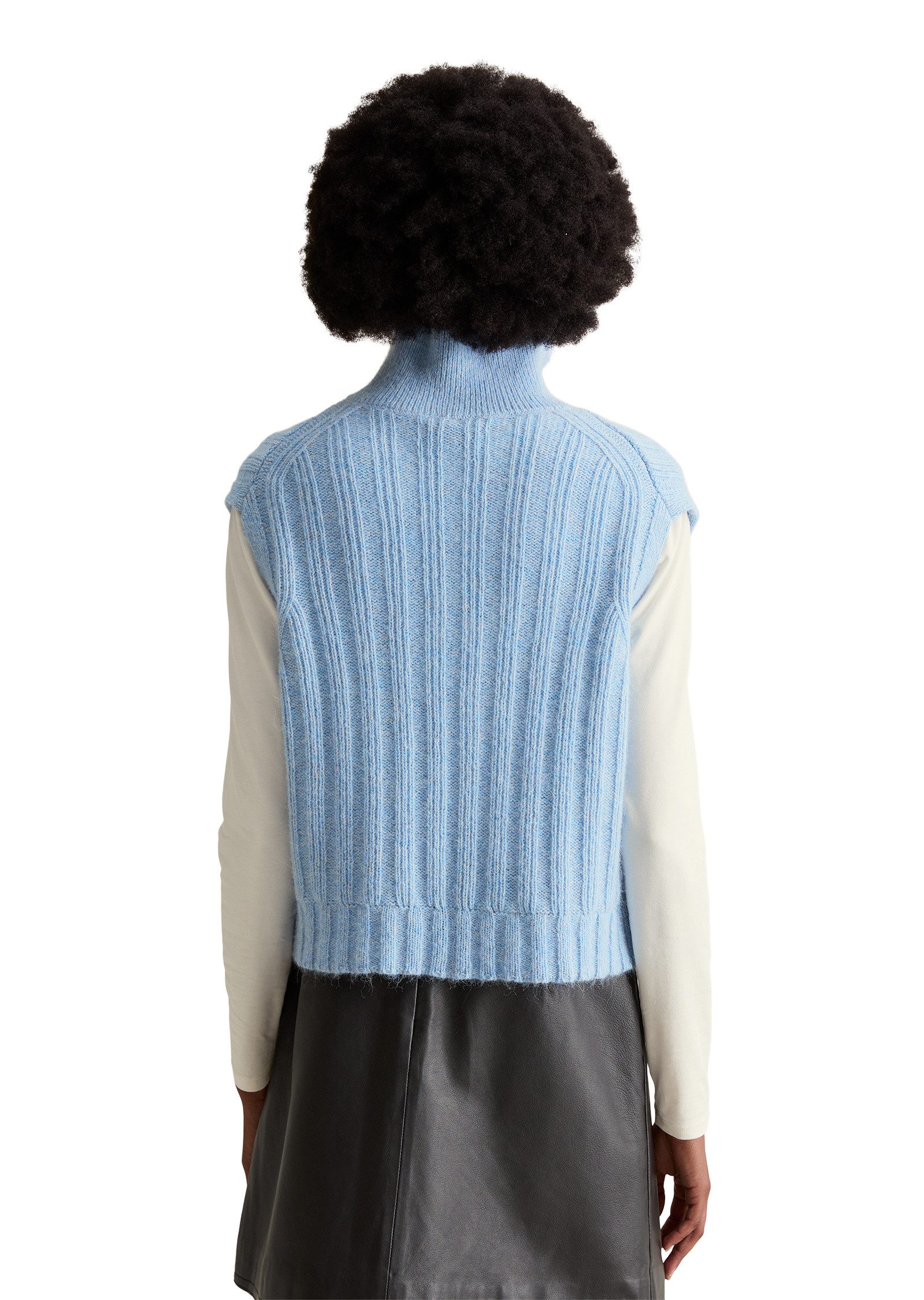 Marc O'Polo DENIM Pullunder aus edlem Wolle-Alpakawolle-Mix