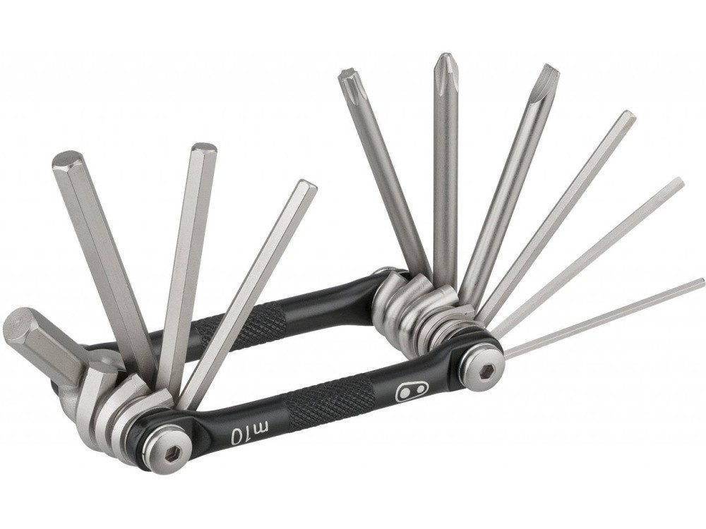 Multitool Fahrrad Werkzeug M10/nickel grau, Bike Reparatur, MTB, AM, XC