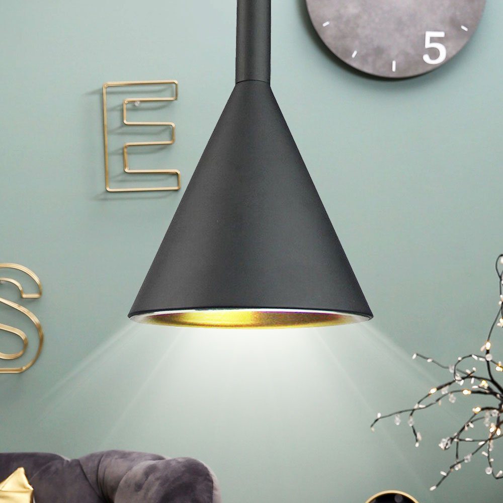 etc-shop Pendelleuchte, 3er Pendel Zimmer Set Filament Hänge Decken Lampe Wohn Vintage LED
