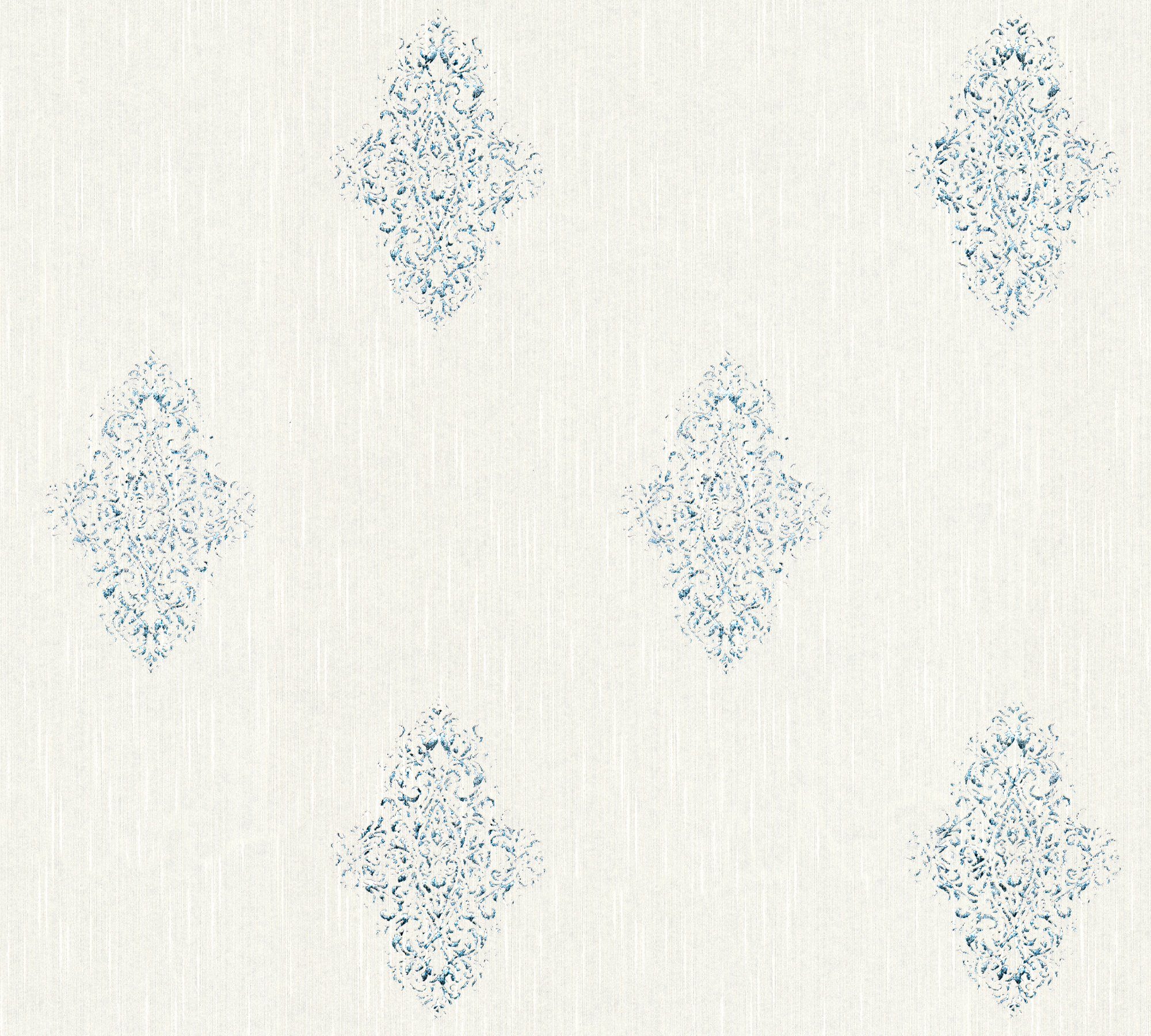 Architects Paper Textiltapete Luxury wallpaper, leicht strukturiert, Barock, gemustert, ornamental, Textil Tapete Barock Metallic Effekt Tapeten Wohnzimmer Schlafzimmer