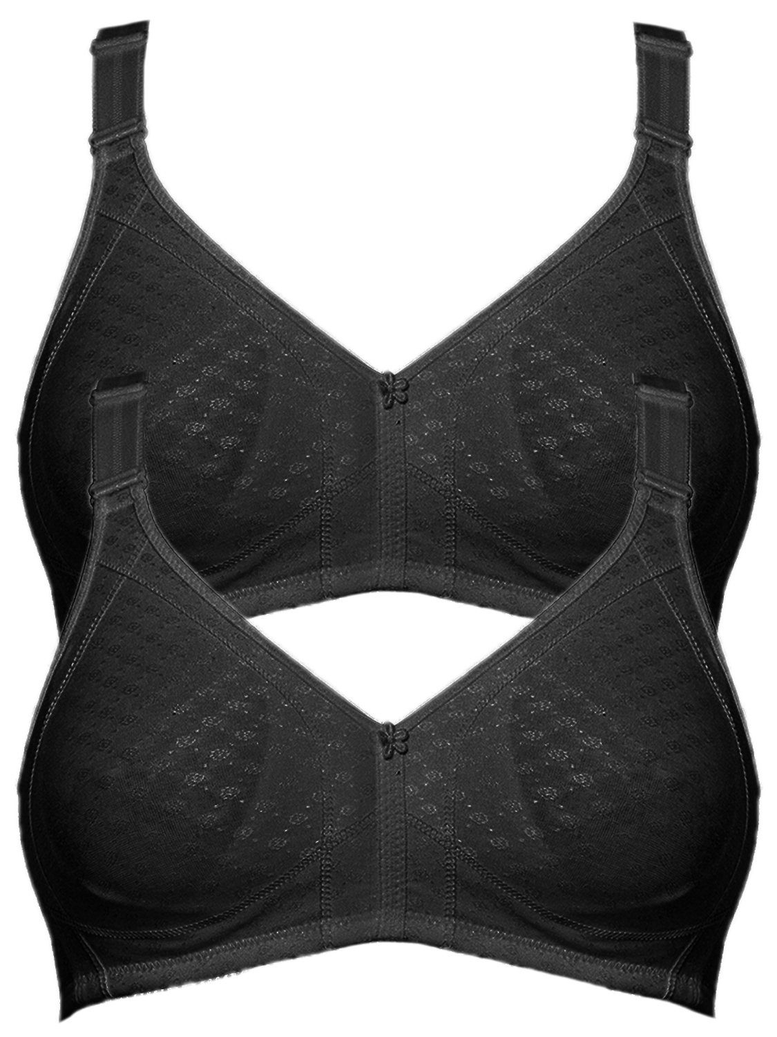 Set: Soft-BH 2er Pack BH ohne Bügel Topsy Plus