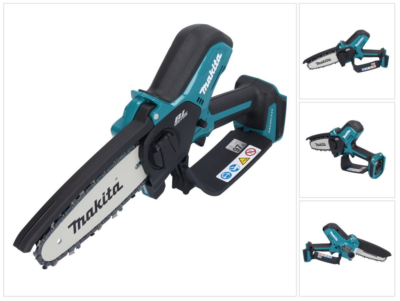 Makita Benzin-Kettensäge DUC 150 Z Akku Kettensäge 18 V 15 cm Brushless Solo - ohne Akku, ohne