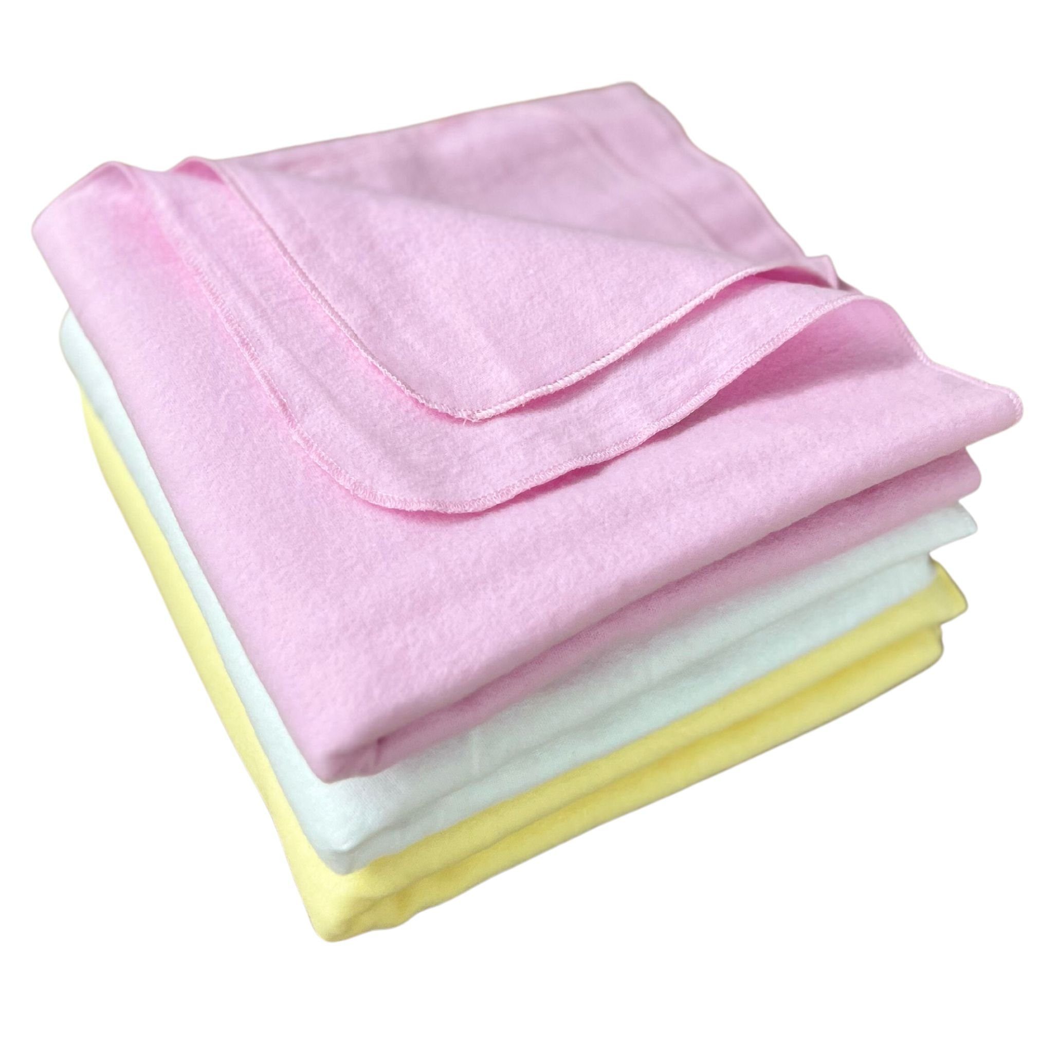 Babymajawelt Spucktuch Baby Molton Tücher 80x80cm Superweich - Stoffwindeln Spucktücher, (Set, 3-tlg., Saugfähige Waschbare Moltonwindeln), Inkontinenzeinlage, Wickelunterlage, Faltwindeln, Sichtschutz, EU Made