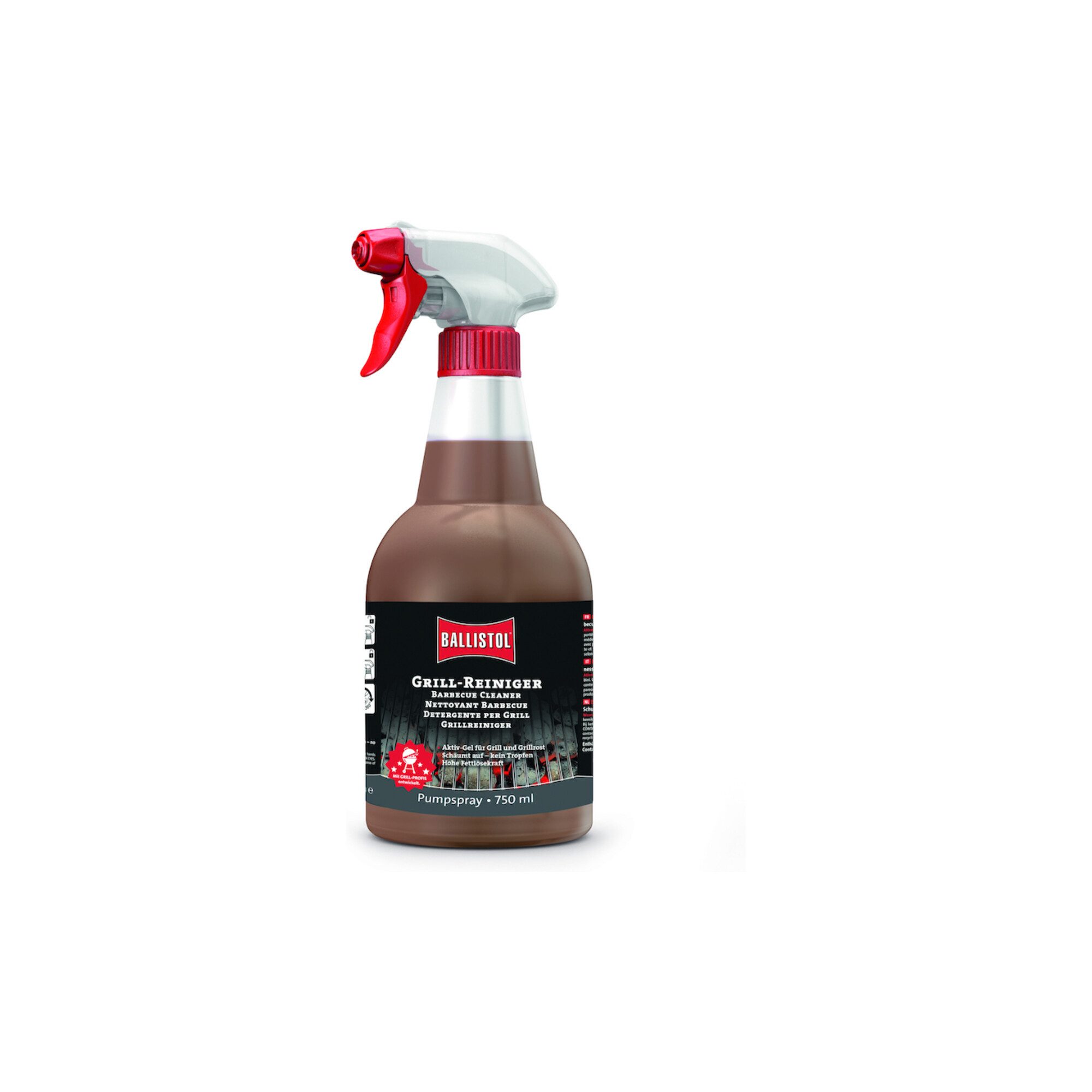 Ballistol Klemmen Grillreiniger 750ml Sprühflasche BALLISTOL 6 Stk