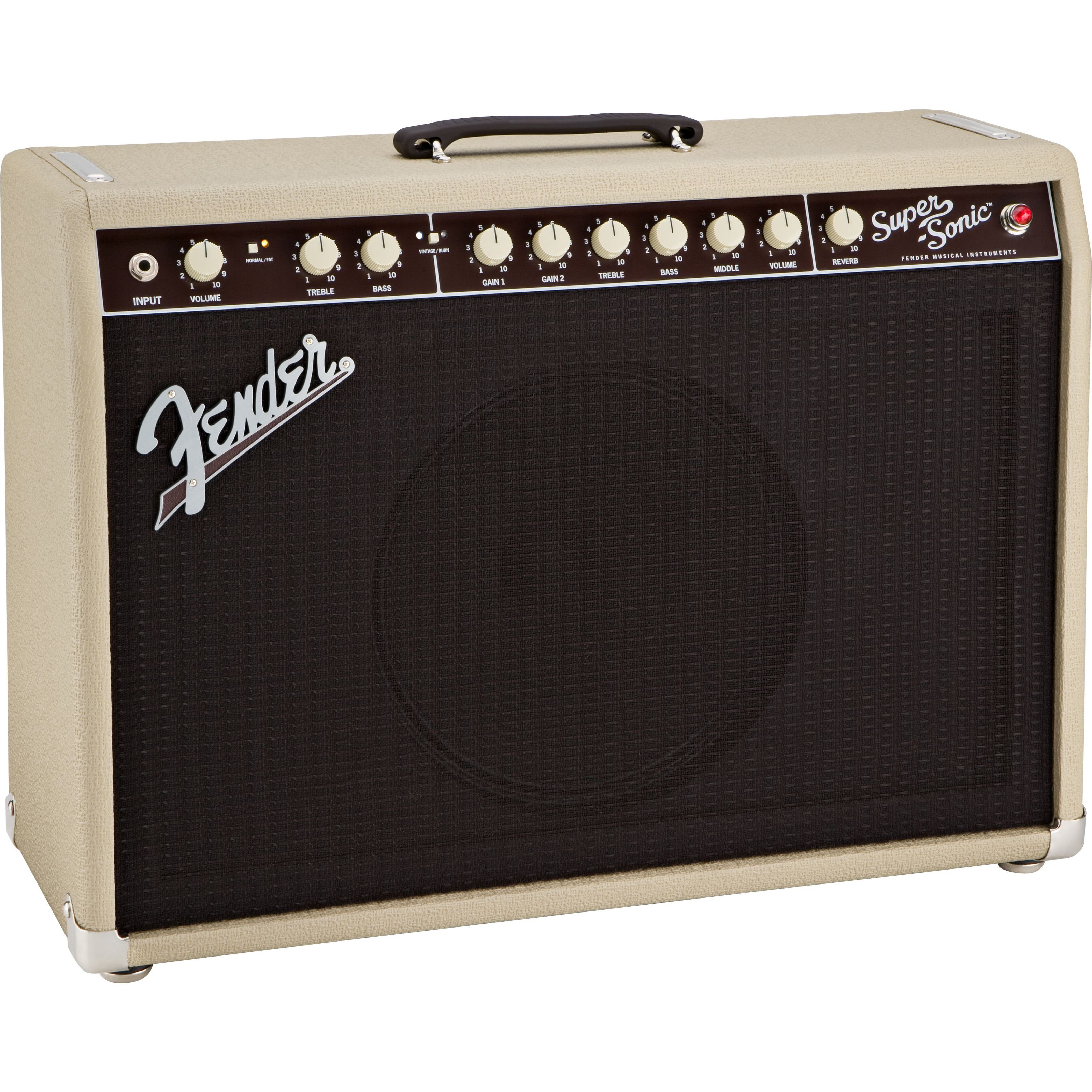 Fender Verstärker (Super-Sonic 22 Combo Blonde and Oxblood - Röhrenverstärker)