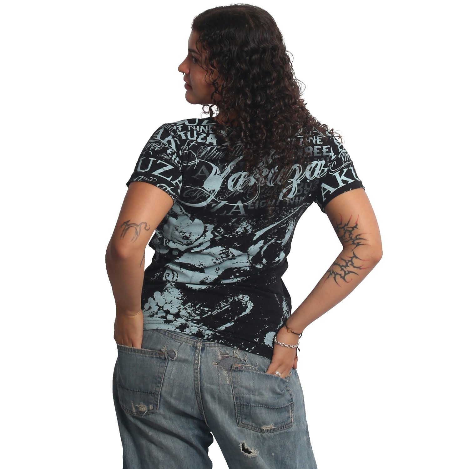 YAKUZA Rundhalsshirt Catz günstig online kaufen