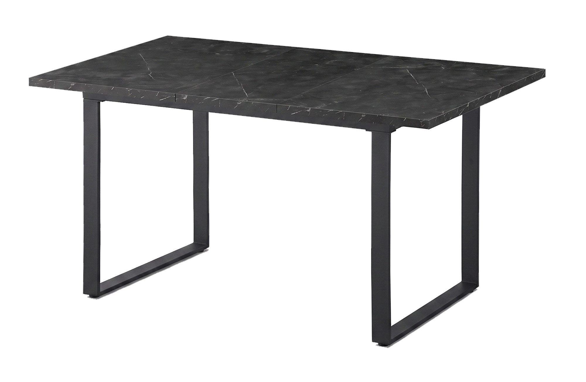 B&D home Esstisch LARS, Esszimmer Tisch ausziehbar, Ausziehtisch, 120-160 x 80 cm, für 4-6 Personen, mit wählbaren Gestellen (U-Gestell / X-Gestell)