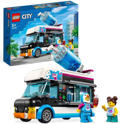 LEGO® Konstruktionsspielsteine Slush-Eiswagen (60384), LEGO® City, (194 St), Made in Europe