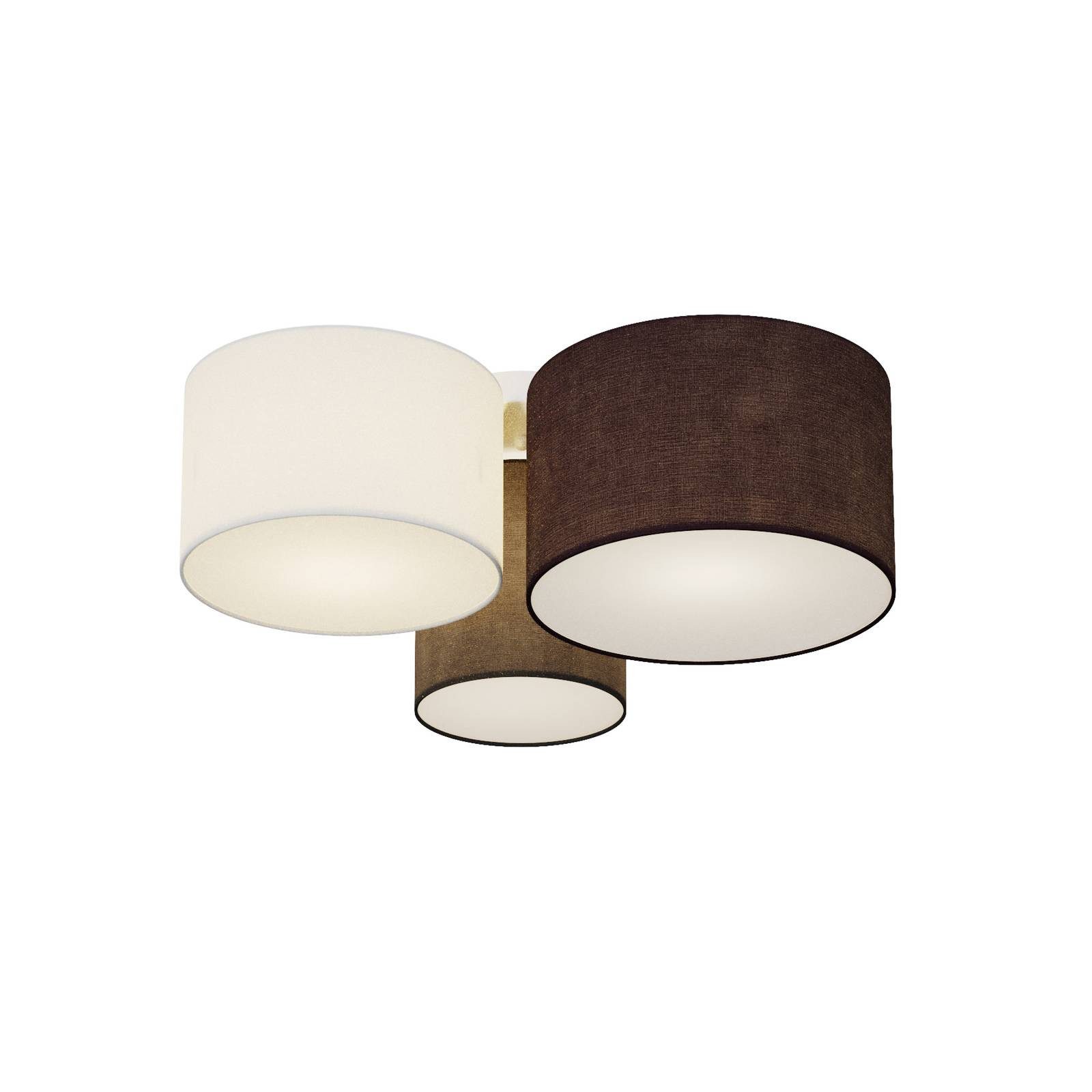 Lindby Deckenleuchten Laurenz, Alu IP20, 3 x 15 W günstig online kaufen