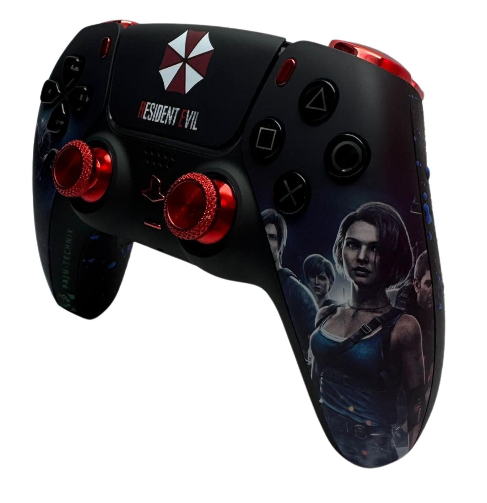 Paju-technik Spezial Resident Evil PlayStation 5-Controller (Hall Effekt Sticks/Digitaltasten/Smart Trigger/2er & 4er Paddle)