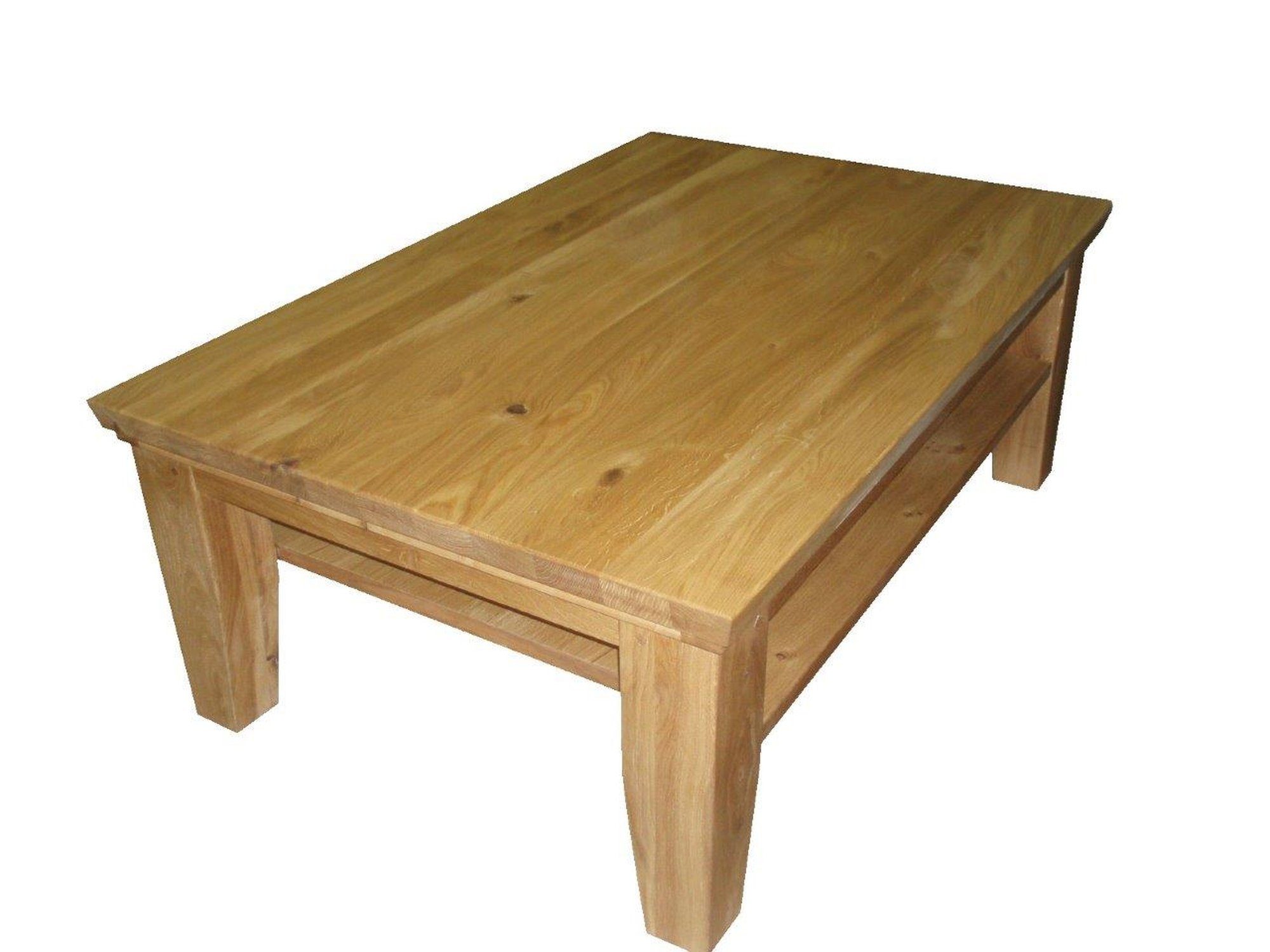 Kessel Couchtisch aufm 1-St) 120x46x80 Wohnzimmert Iantha (Einzeln, Couchtisch Teilmassiv 58