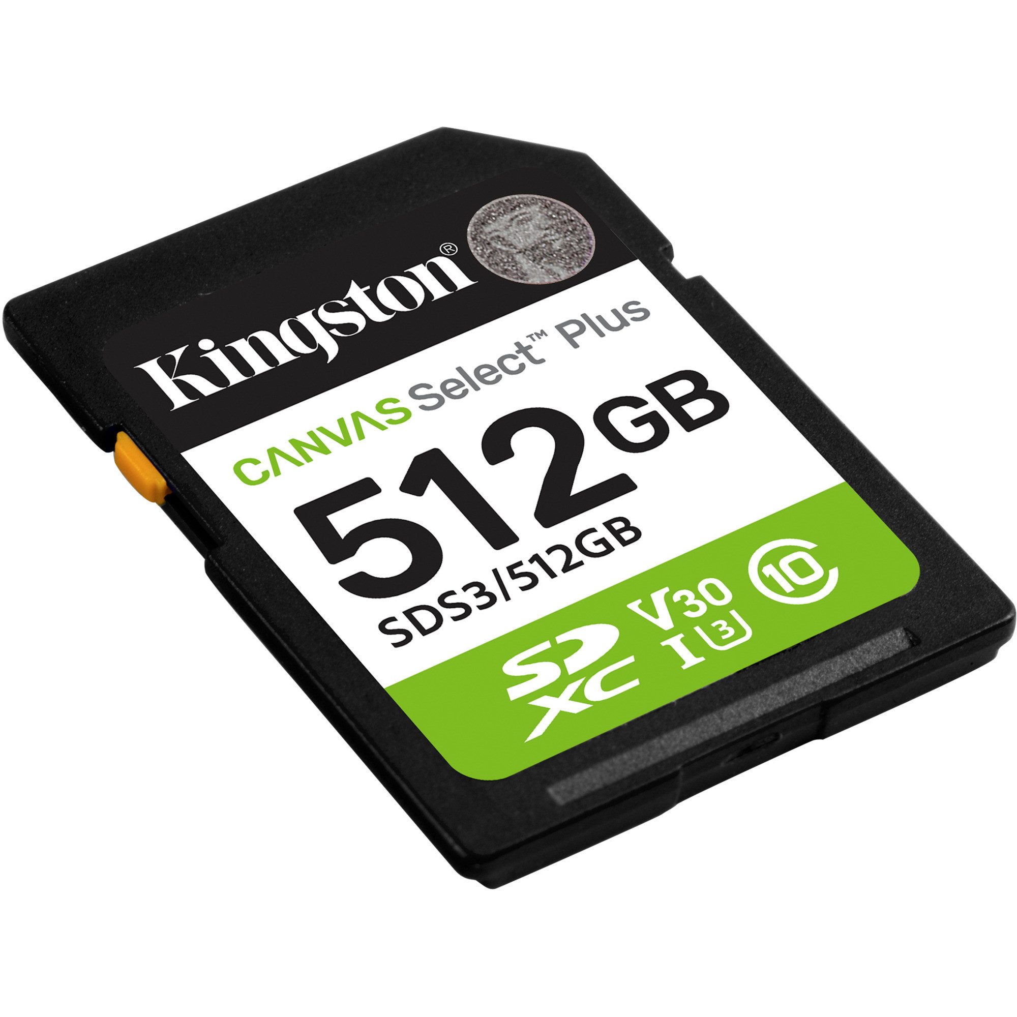 Kingston Kingston Canvas Select Plus 512 GB SDXC, externer Speicher (512 GB GB)
