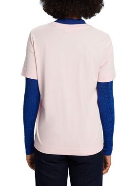 edc by Esprit T-Shirt Jersey-T-Shirt mit Print vorne (1-tlg)