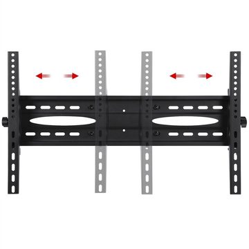 Yaheetech TV-Ständer, (bis 75,00 Zoll, Mobile TV Standfuß Rollbar)