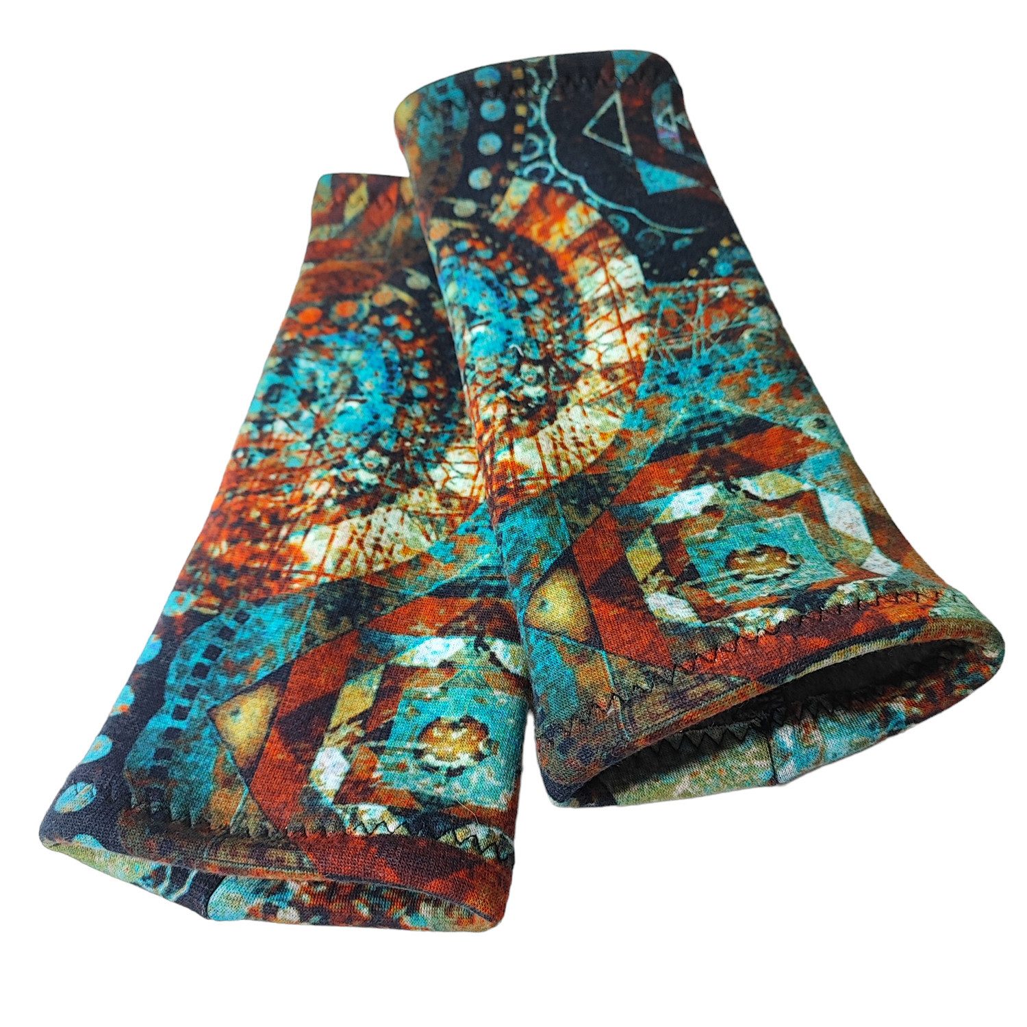 Britta Meier Armstulpen Pulswärmer Alpen-Fleece mit wunderschönen Motiven P günstig online kaufen