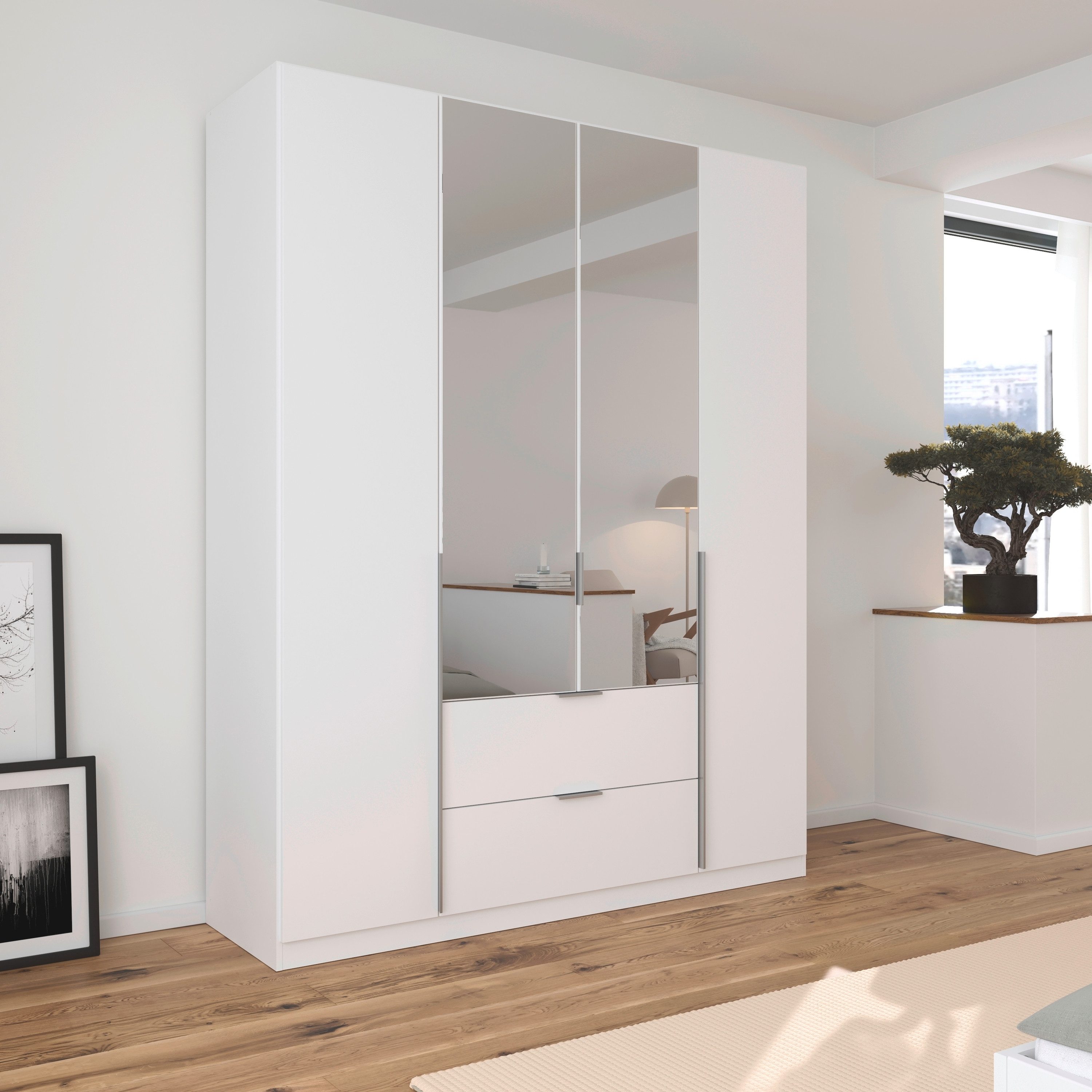 rauch Drehtürenschrank Kleiderschrank Schrank Garderobe AGORDO günstig online kaufen