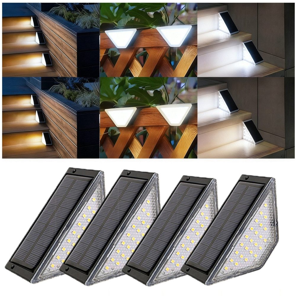 QUBEBU LED Solarleuchte 24LED Solarleuchten Garten günstig online kaufen