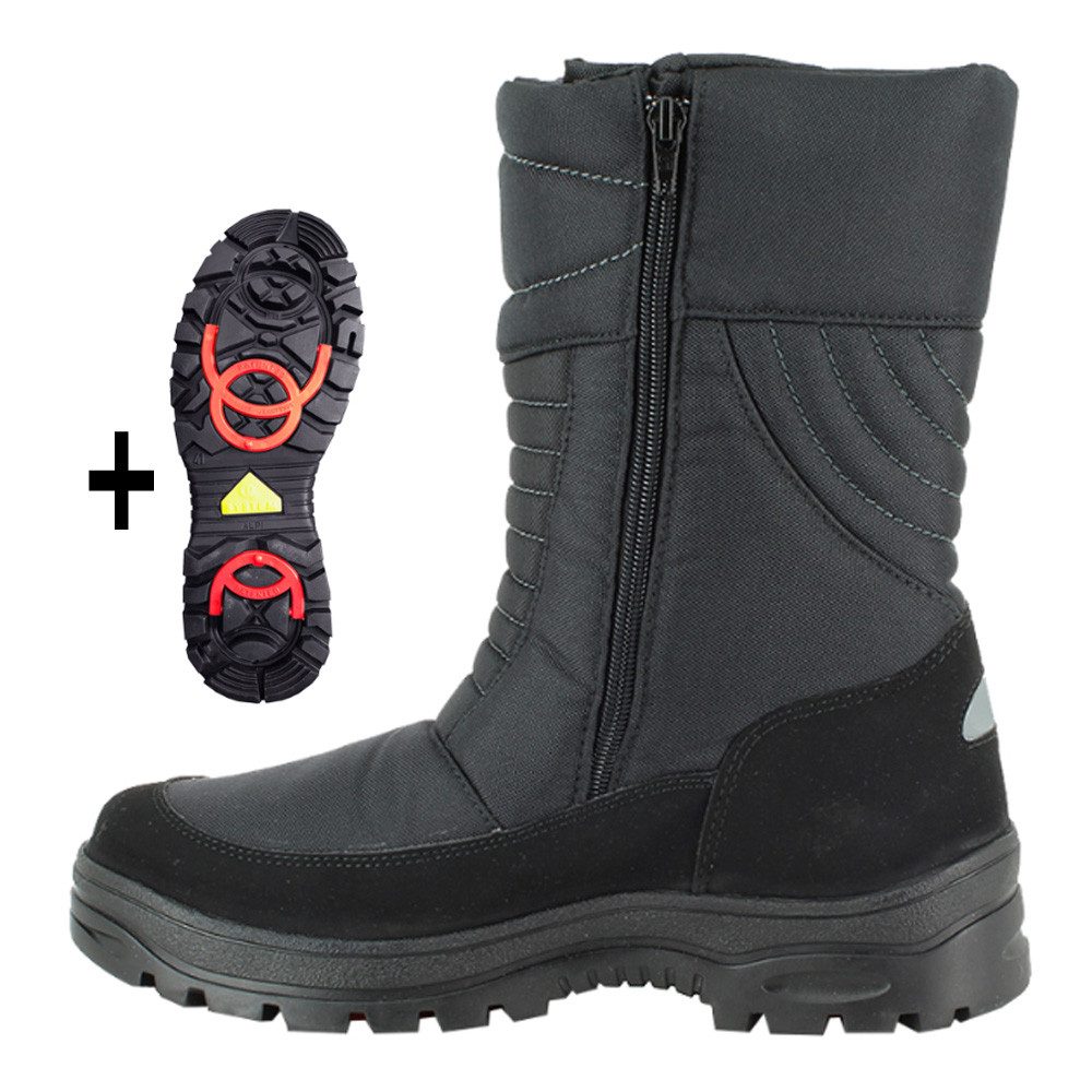 Lackner Lackner - Spike Winterstiefel Tarek mit OC Spikesystem ausklappbar Wanderschuh