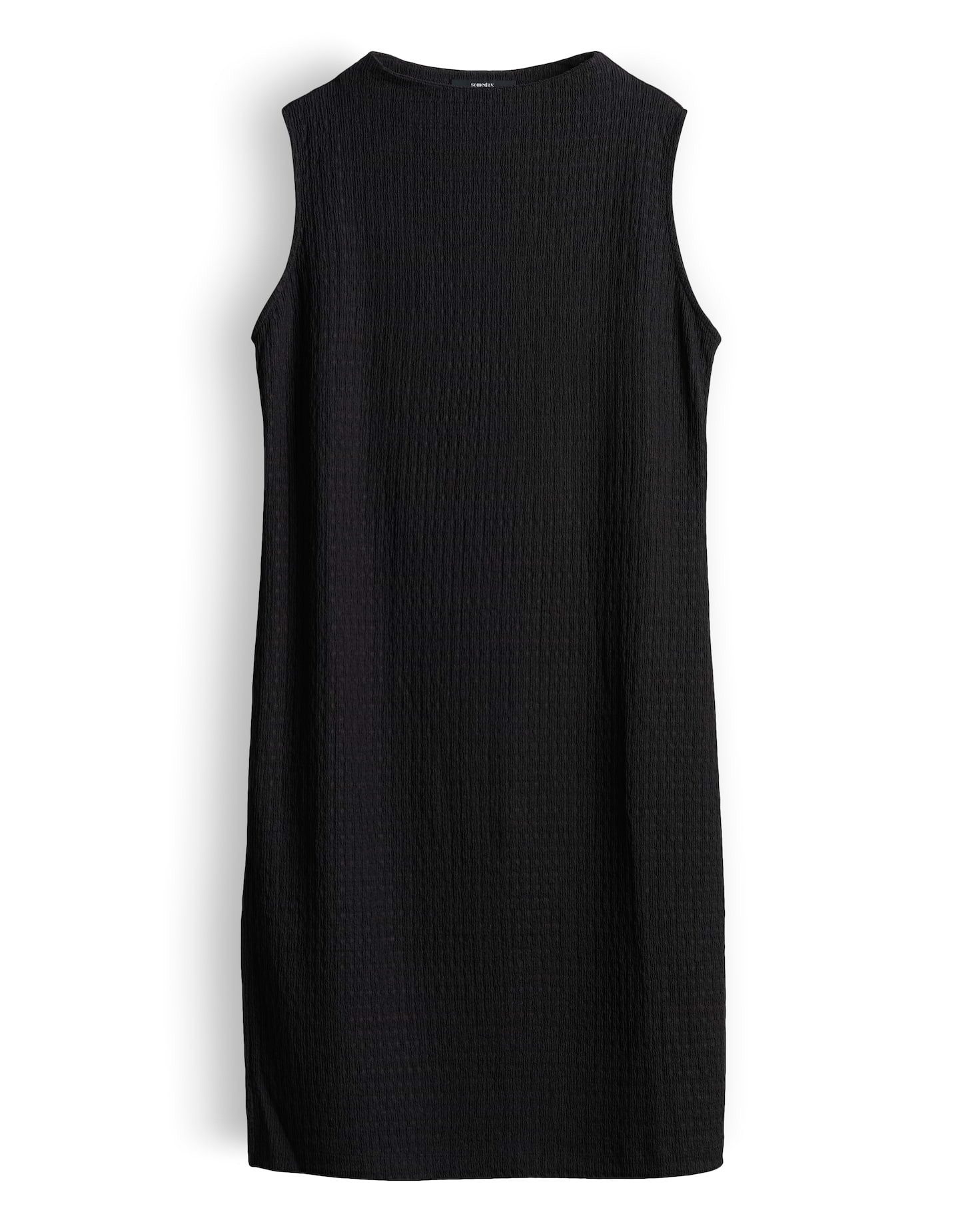 someday Jerseykleid Quinda aus Jersey mit Crinkle-Struktur