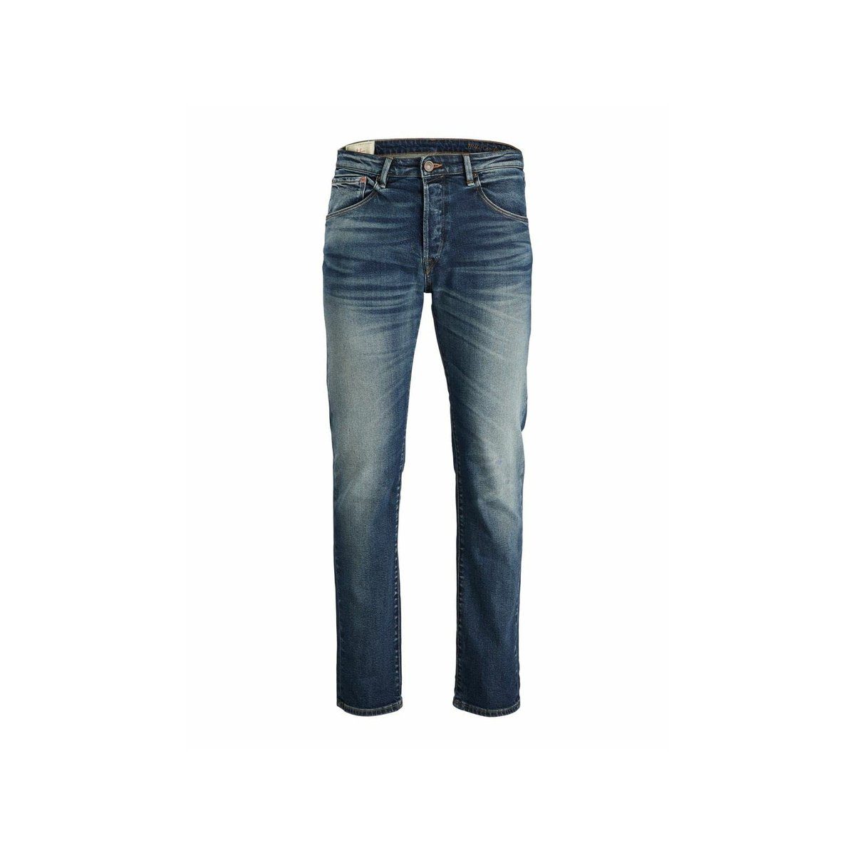 Jack & 5-Pocket-Jeans Jones (1-tlg) dunkel-blau