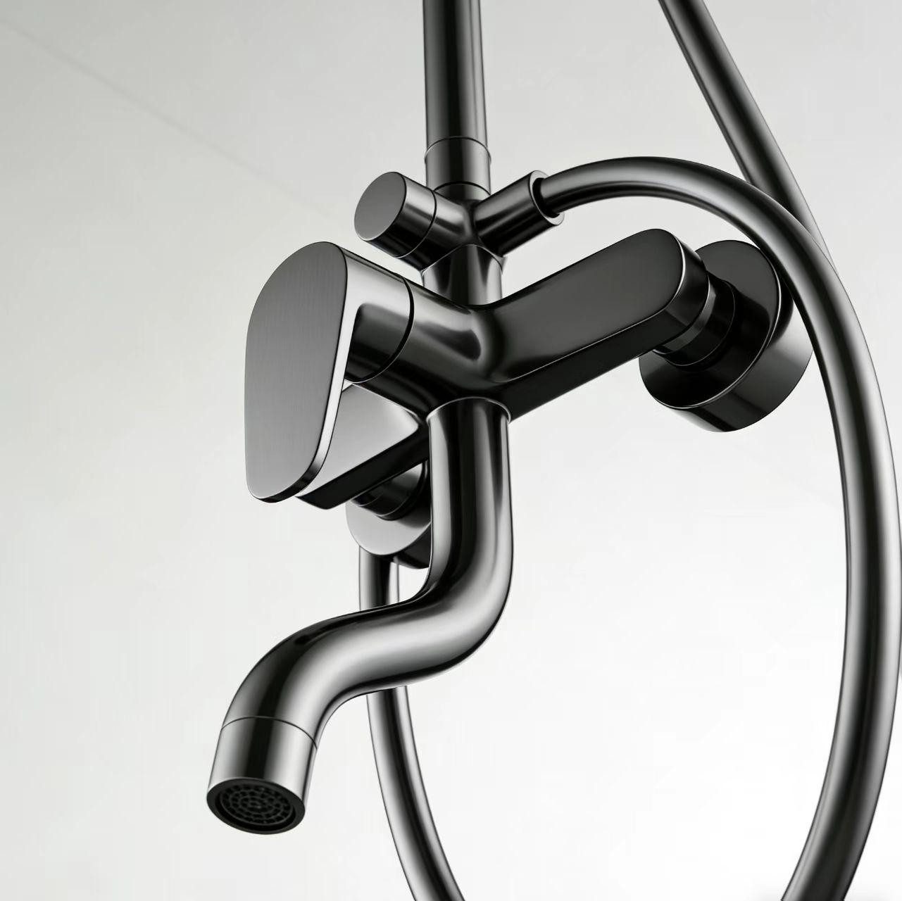 Faizee Home Duschsystem Faizee Home Duschsystem Zerena– Regendusche mit Handbrause