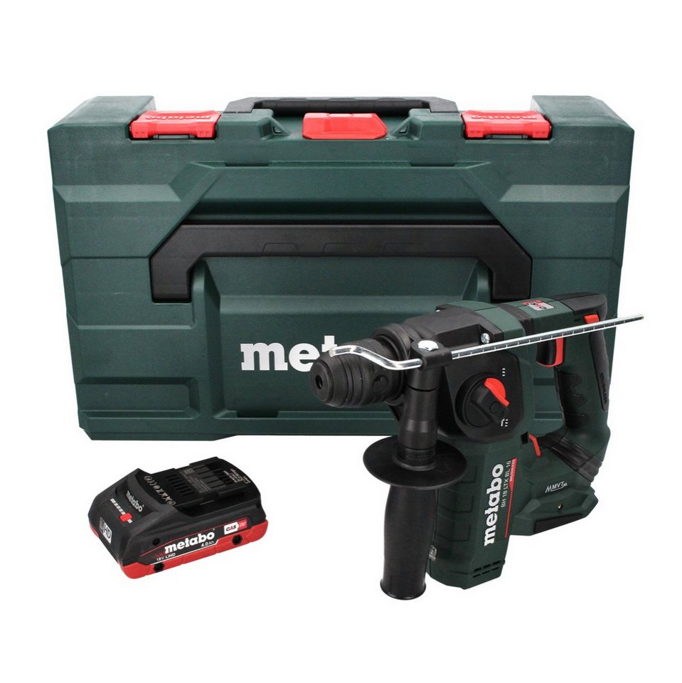 Thumbnail - metabo Akku-Bohrhammer BH 18 LTX BL 16 Akku Bohrhammer 18 V 1.3 J SDS-plus Brushless + 1x Ak