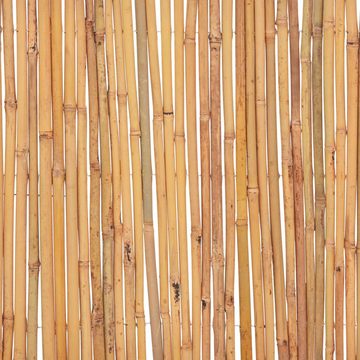 vidaXL Gartentor Gartenzaun Bambus 500 x 50 cm