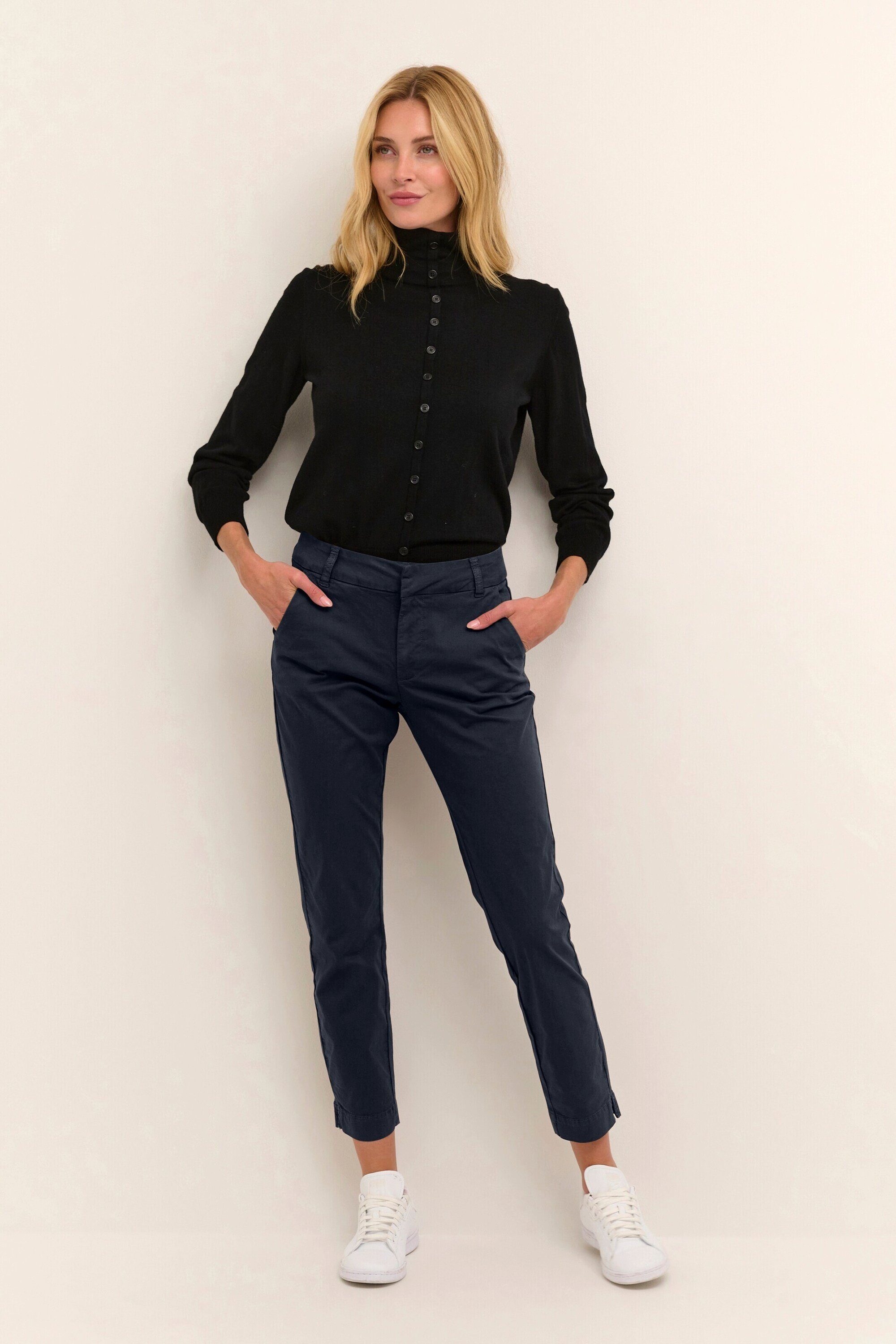 KAFFE Chinohose Mette (1-tlg) Plain/ohne Details – Bild 3 von 4