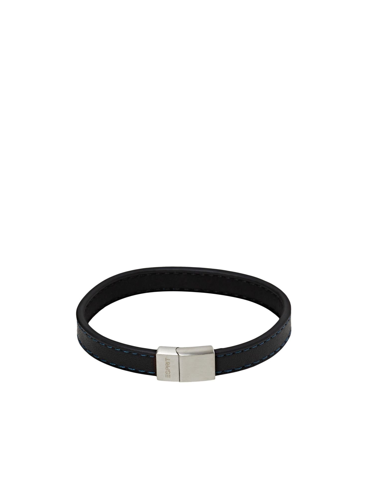 Esprit Armband Armband in Lederoptik mit Magnetverschluss schwarz