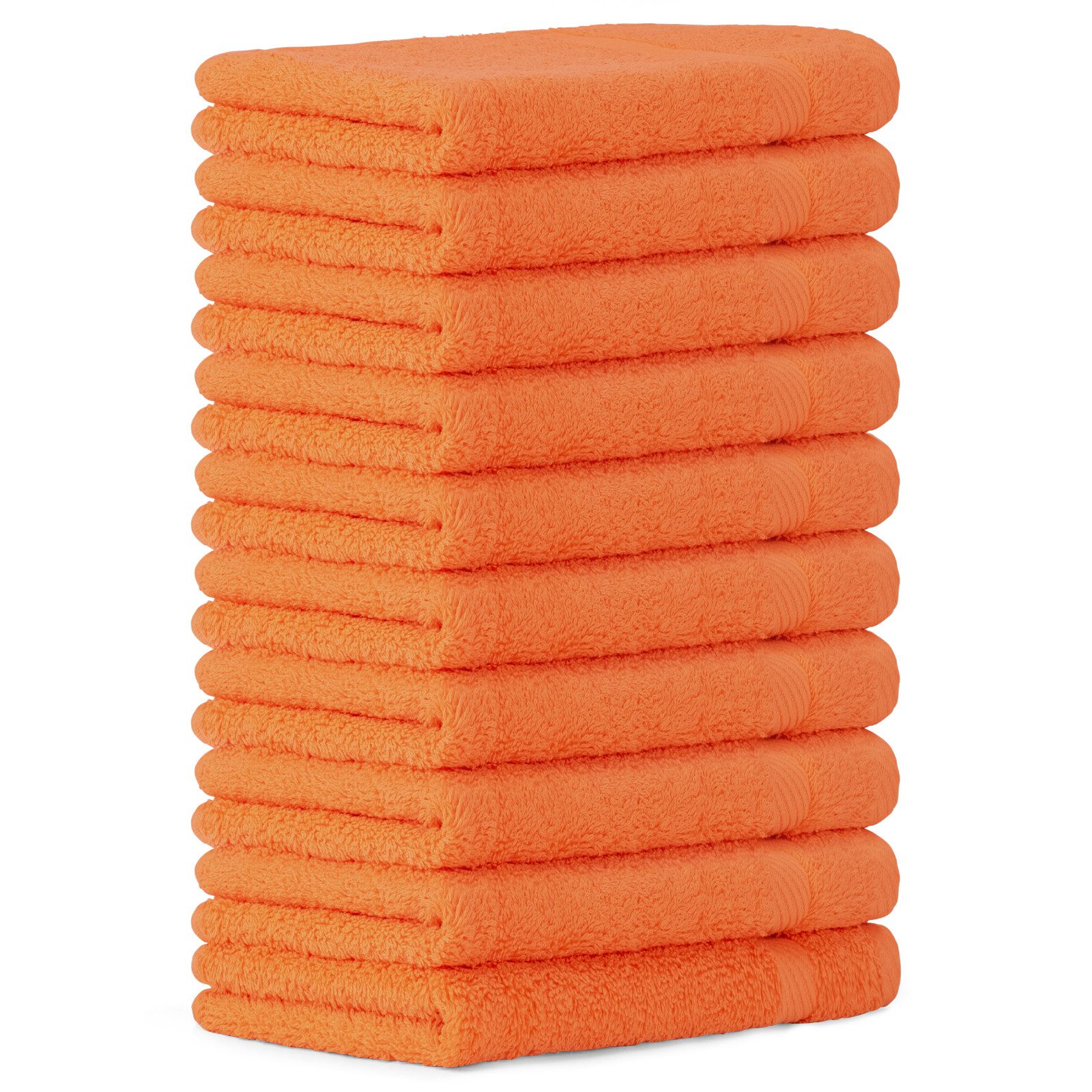 Luckytowel Gästehandtücher 30x50cm mit Aufhänger 100% günstig online kaufen