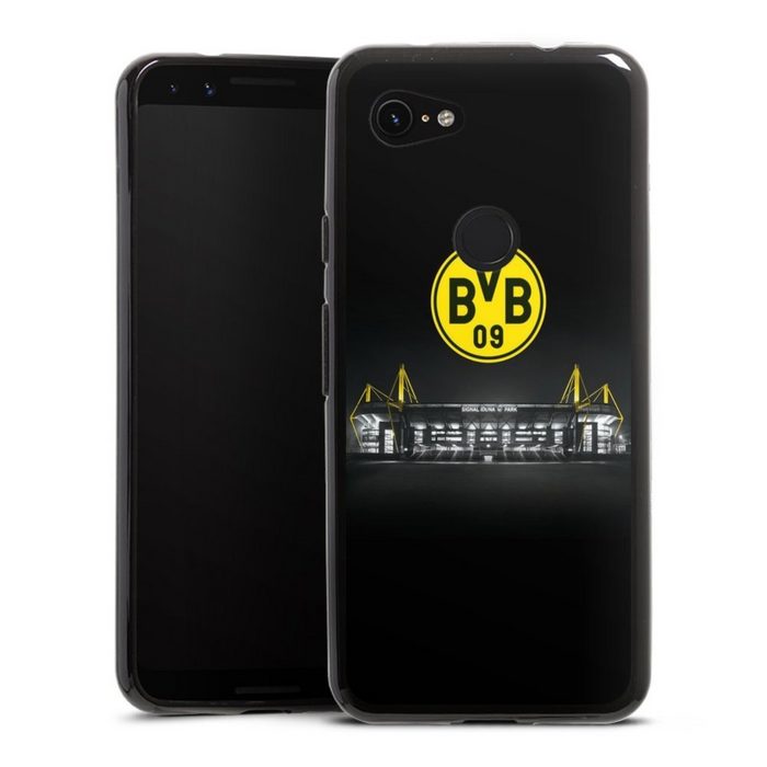 DeinDesign Handyhülle BVB Stadion Borussia Dortmund BVB Stadion Google Pixel 3a Silikon Hülle Bumper Case Handy Schutzhülle