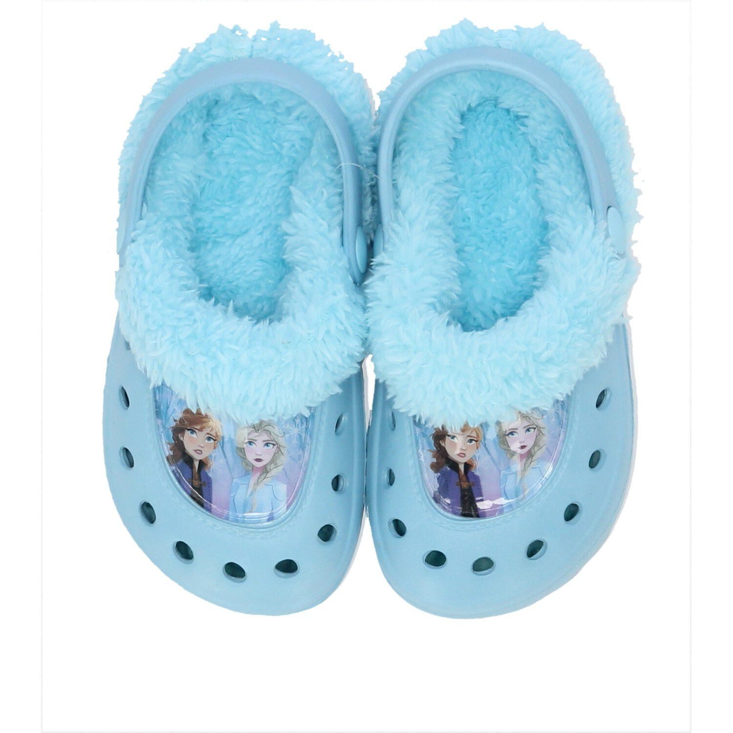 Disney Frozen Clogs mit Vlies-Innenfutter – Hausschuhe für Kinder Clog