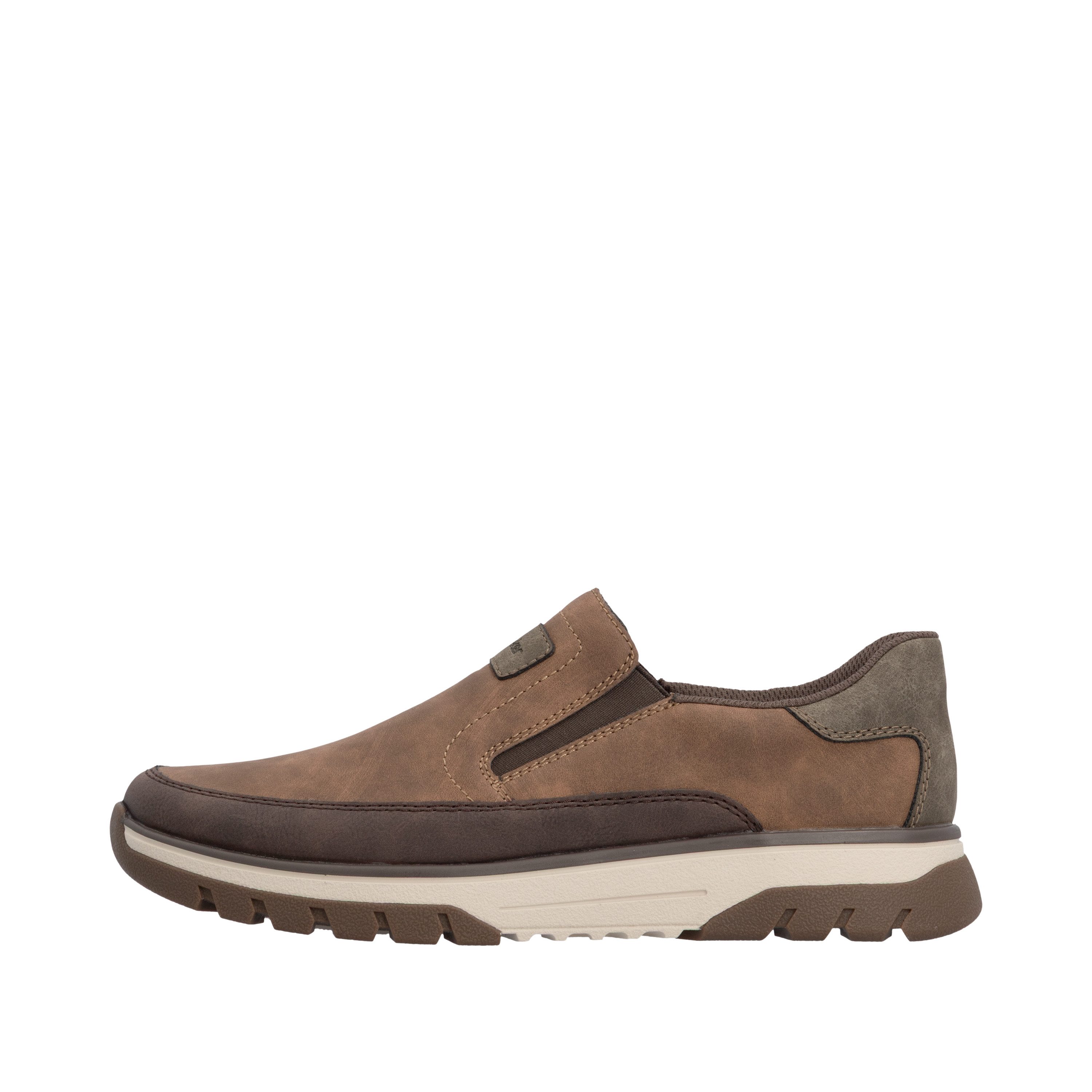 Rieker Slip-On Sneaker Slipper, Schlupfschuh, Halbschuh mit weicher MemoSoft-Innensohle
