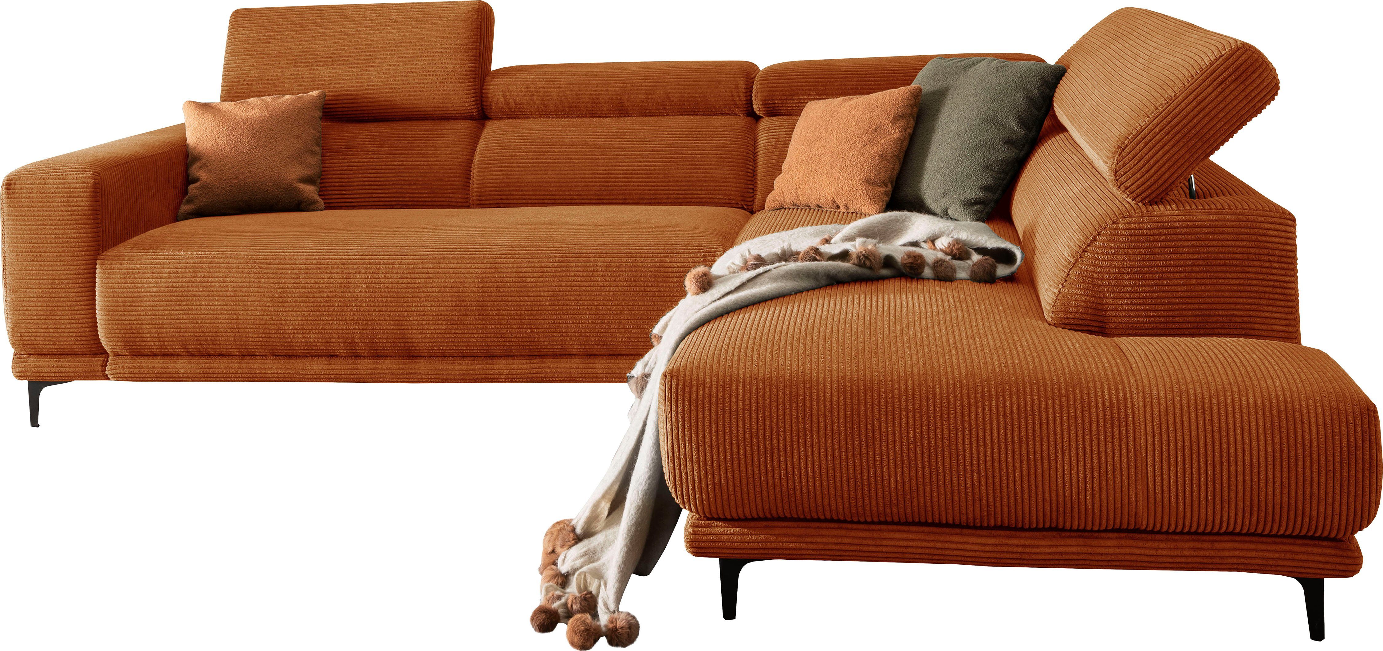 alina Ecksofa Hikari, wahlweise mit Sitzvorzug, günstig online kaufen