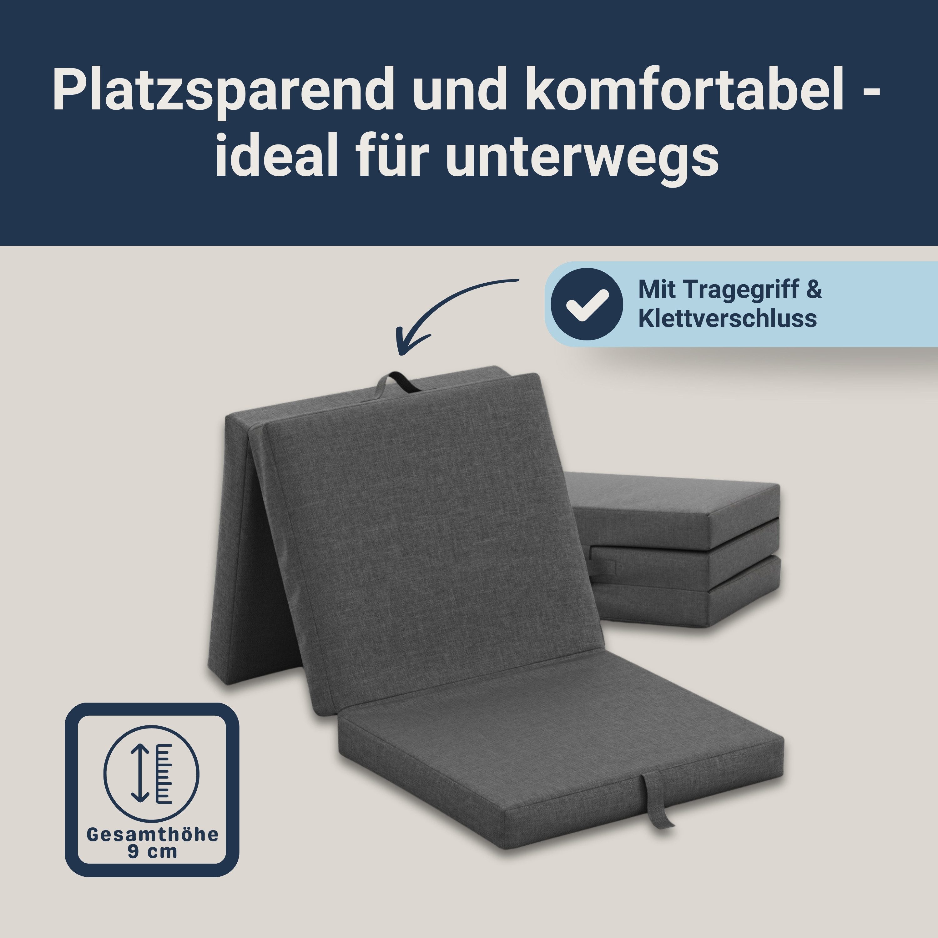 Klappmatratze Samba Faltmatratze, Sun Garden, 9 günstig online kaufen