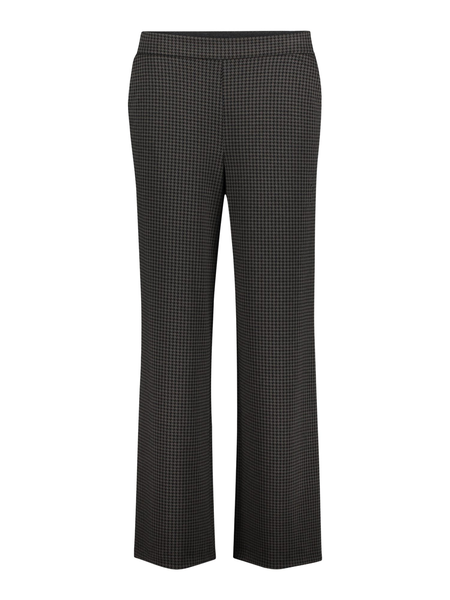 Cartoon Stretch-Hose schwarz,Casual,Polyester,Hahnentritt,Wide Leg,Mittel