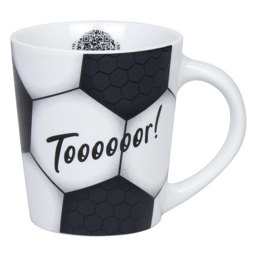 Könitz Becher Fußball - Tooooor!, 380 ml, Porzellan