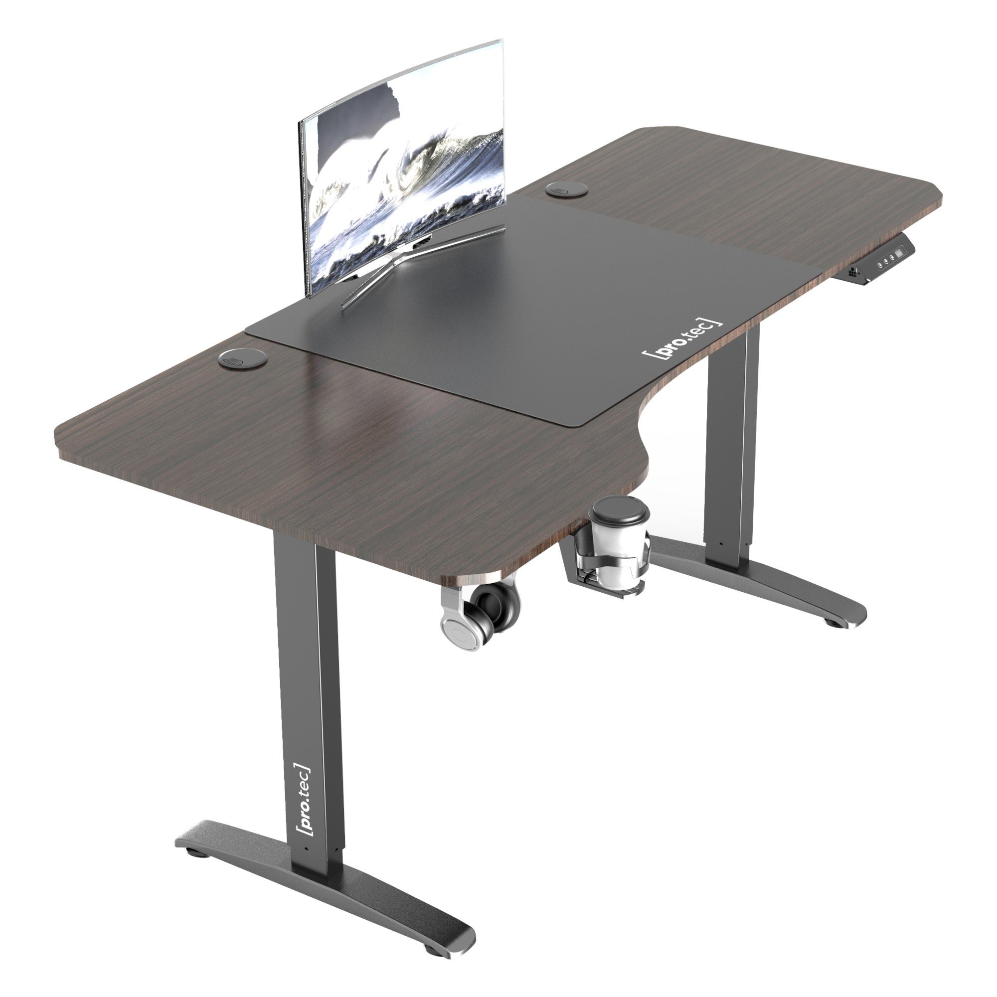 pro.tec Schreibtisch, »Oxnard« Höhenverstellbarer Schreibtisch 160x75cm günstig online kaufen