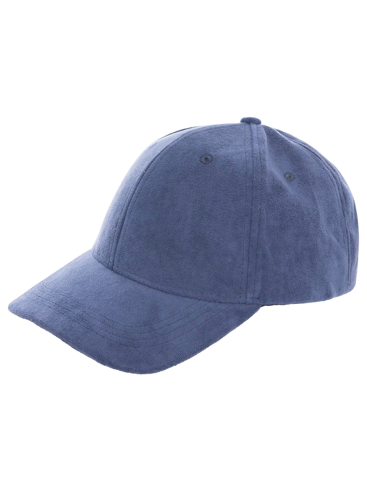 Zwillingsherz Baseball Cap "Velour" Samtiges Material, unifarben
