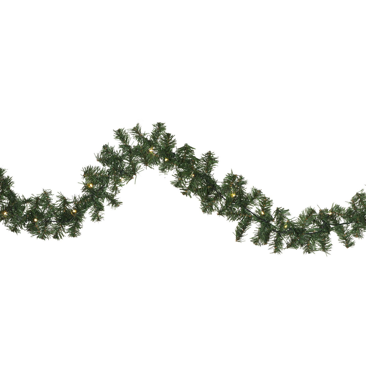 MARELIDA LED-Girlande LED Tannengirlande Weihnachtsgirlande beleuchtet 35LED 2,64m Innen, 35-flammig