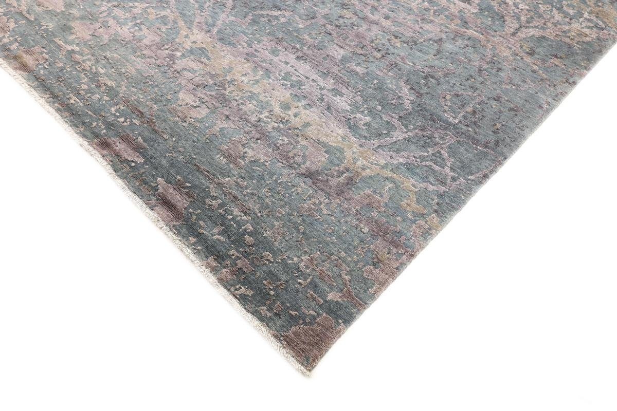 Orientteppich Sindhi 279x361 Handgeknüpfter Höhe: Moderner mm Orientteppich Nain rechteckig, 12 Trading, Designteppich, 
