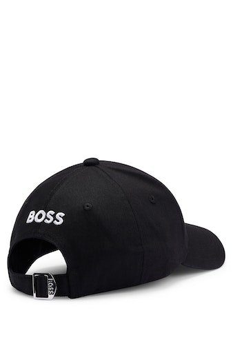 BOSS Baseball Cap Zed-FLAG mit modischen Logostickereien Black