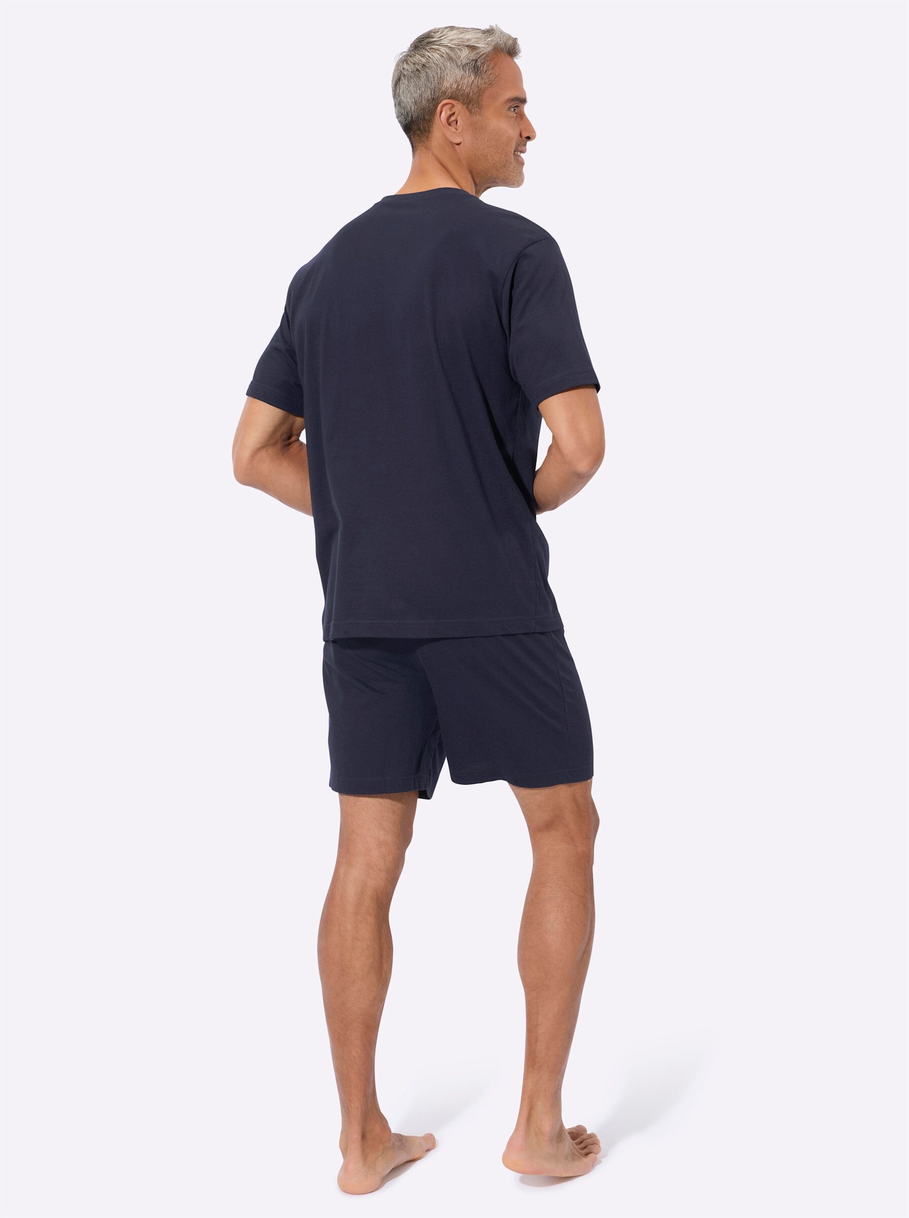 Sieh an! Schlafanzug Shorty Kurzarm