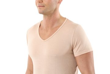 Albert Kreuz Unterhemd Wollshirt V-neck wärmeregulierend mulesingfrei (kein Set, kein Set)