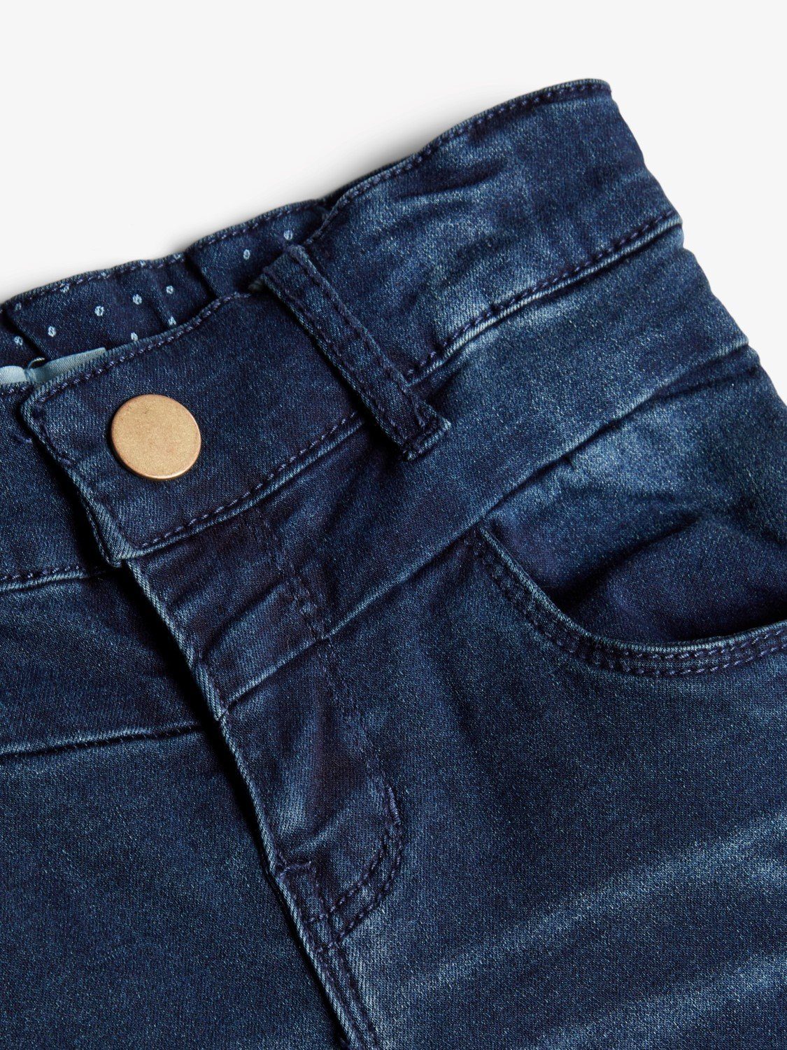 denim dark blue DNMTRILLAS It Skinny-fit-Jeans PANT NKFPOLLY Name