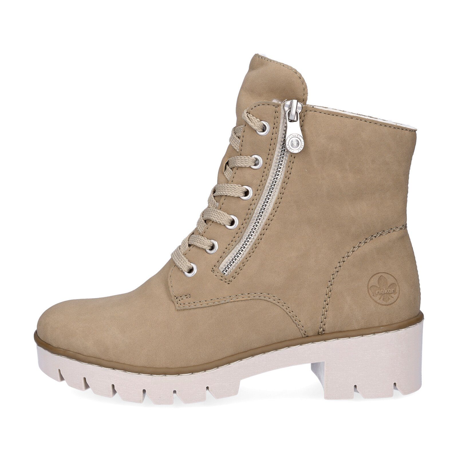 Rieker Rieker Damen Schnürboot beige Schnürboots günstig online kaufen