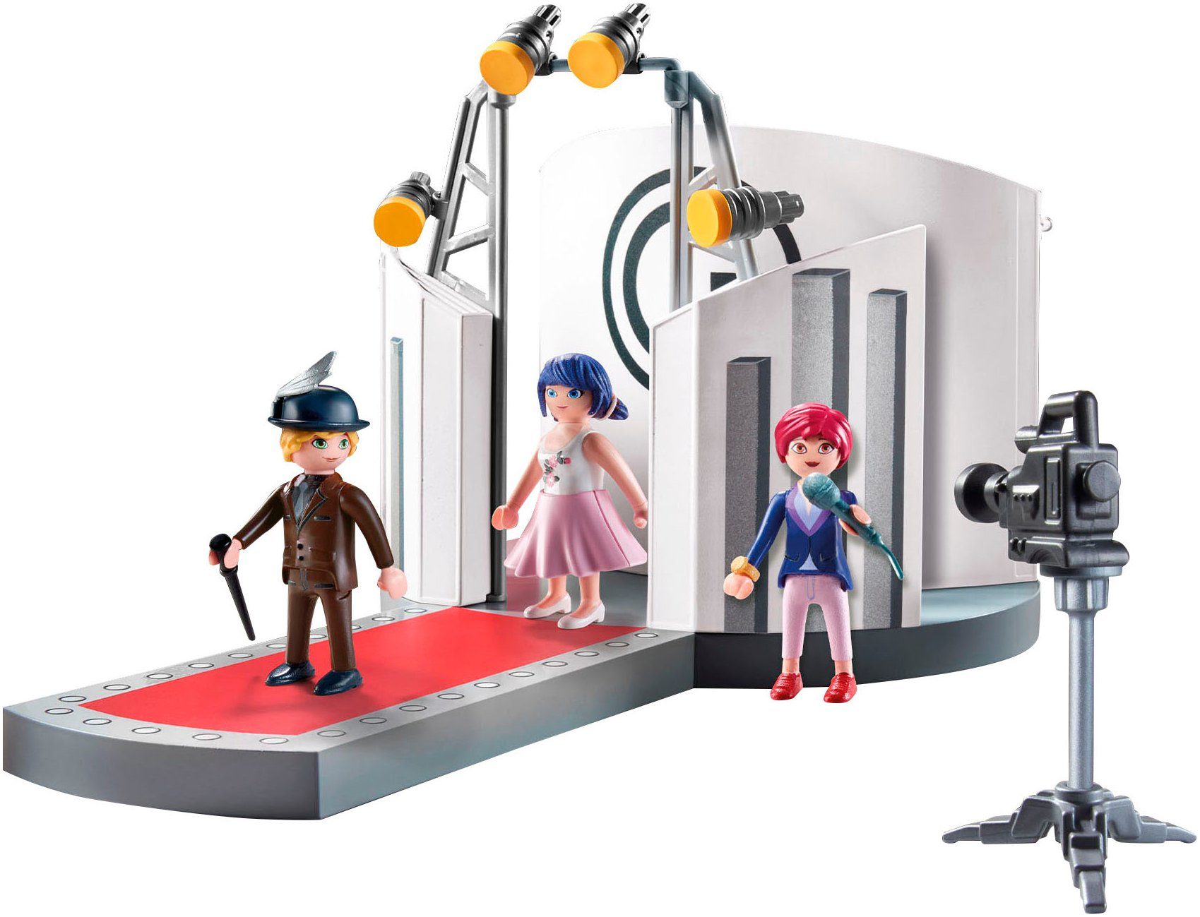 Playmobil® Miraculous: Gabriels Fashion Show (71335), Miraculous Konstruktions-Spielset, (66 St), Made in Europe