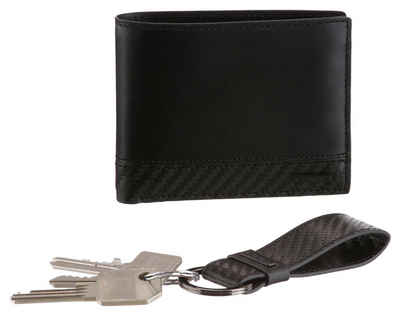 VALENTINO BAGS Geldbörse »GREENIE« (Set, 2-tlg., mit Schlüsselanhänger), mit RFID Schutz